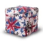 Кресло пуф скочгард британский флаг