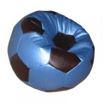 Кресло мяч сине-черный