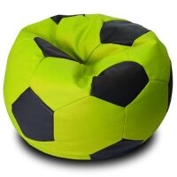 Кресло мяч зелено-черный