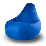 Кресло груша оксфорд синий