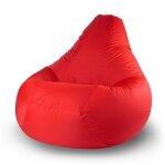 Кресло груша оксфорд красный